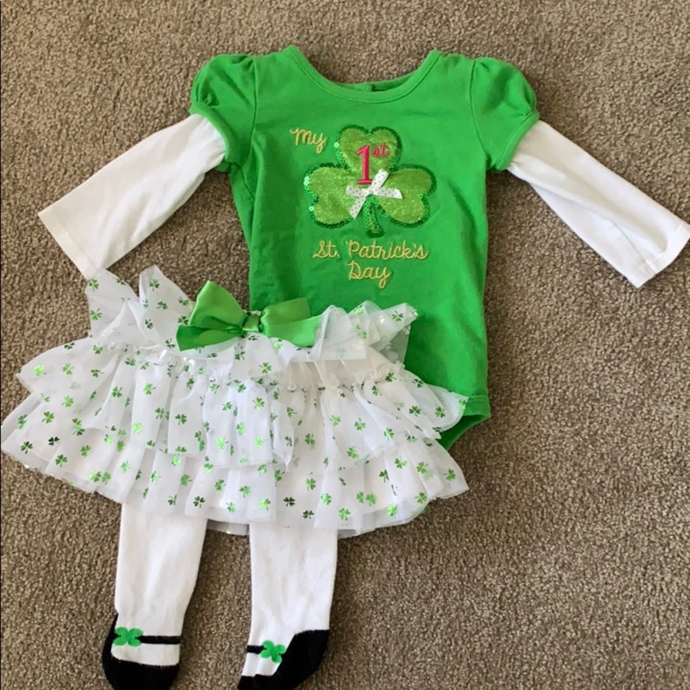My first St. Patrick’s Day outfit